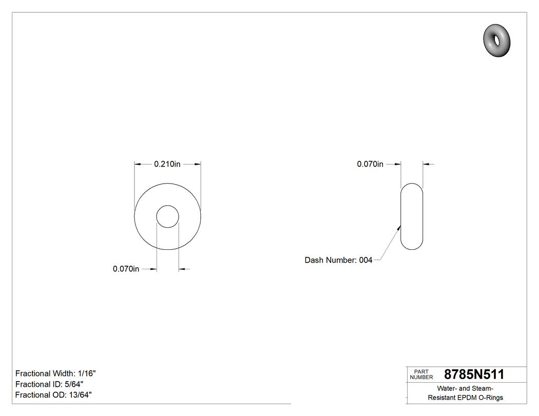 Technical drawing - 8785N511
